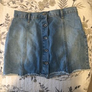 Forever 21 Denim Skirt! 🌈